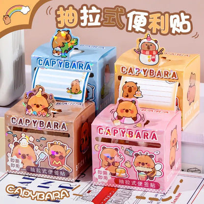 Capybara sticky notes blind box