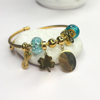 EverLuck Charm Bangle Bracelet