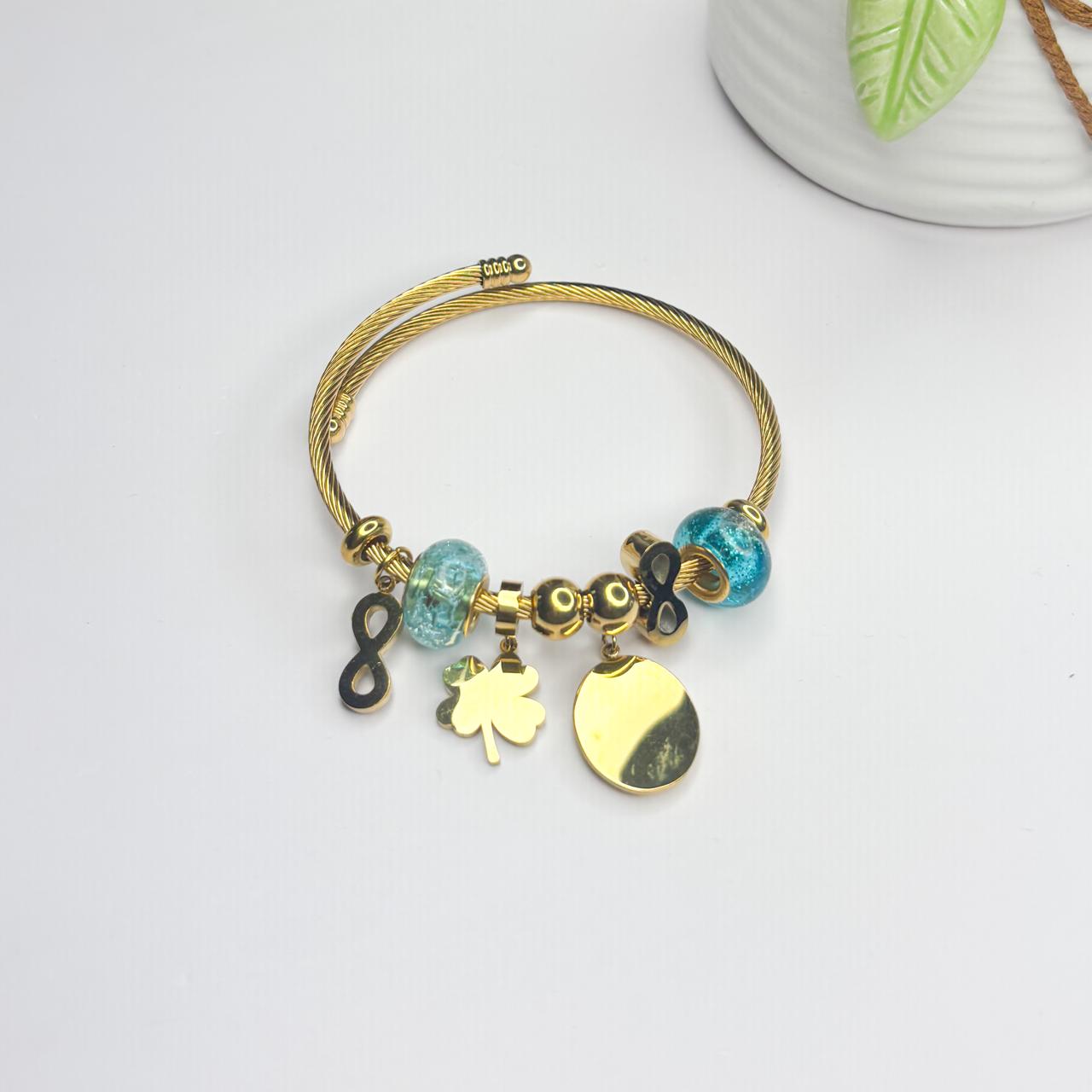 EverLuck Charm Bangle Bracelet