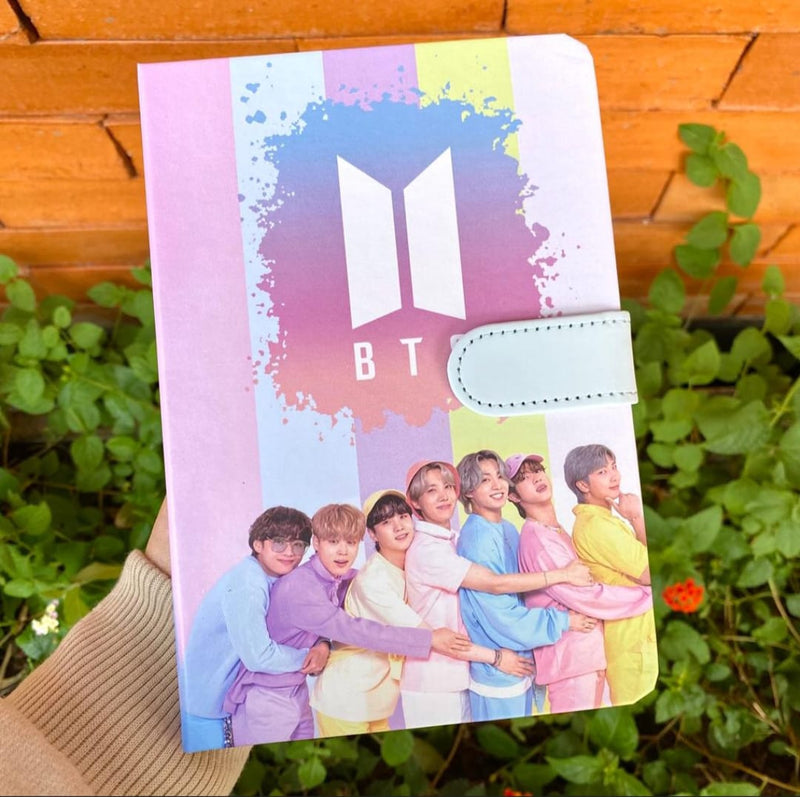 BTS Dairy With Magnetic Lock