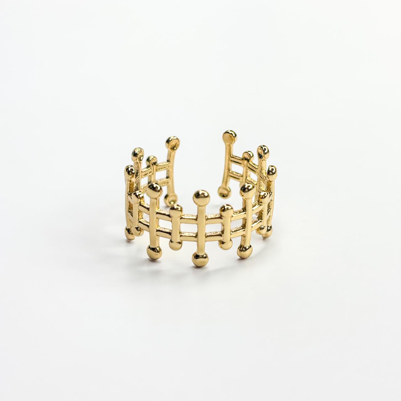 Statement Vintage Fence Ring