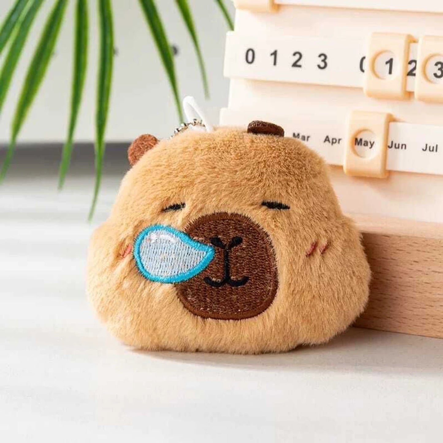 Capybara & Kuromi Plush Keychain
