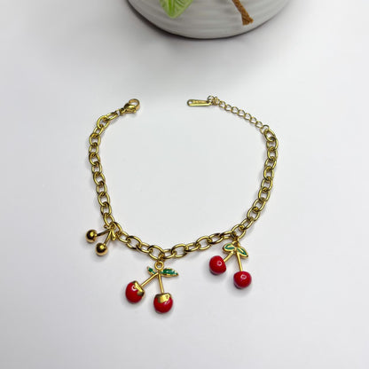 Cherry Bracelet