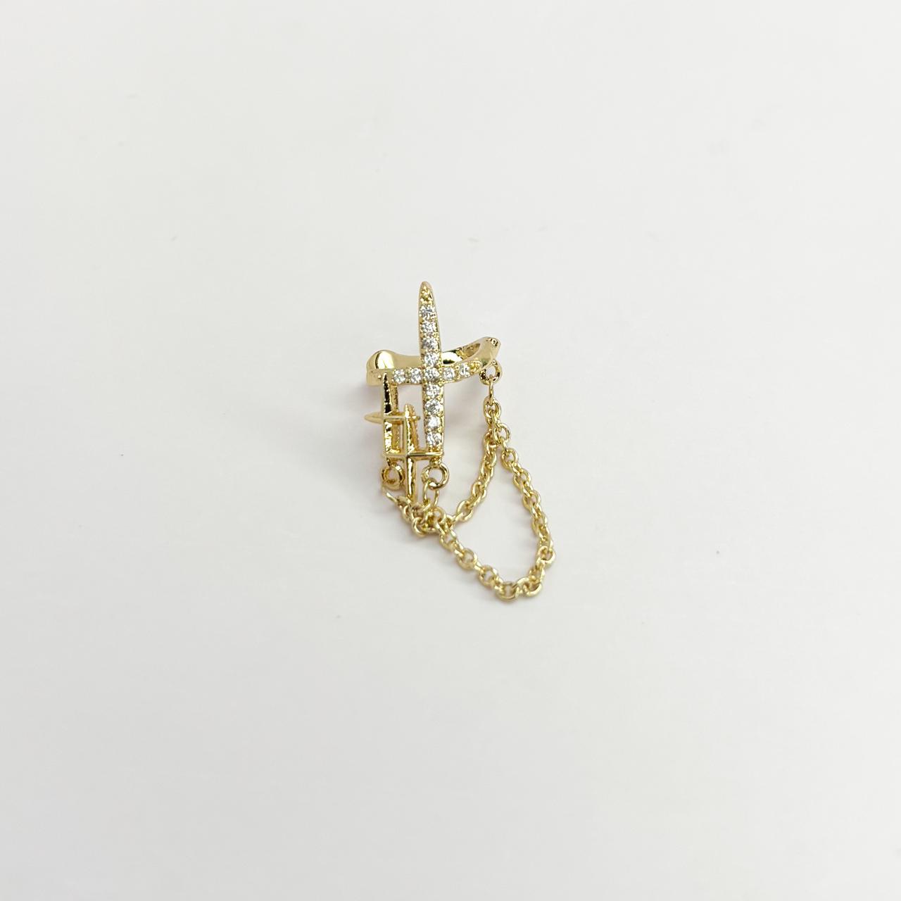 Lumora Non-Pierced Chain Ear Cuff