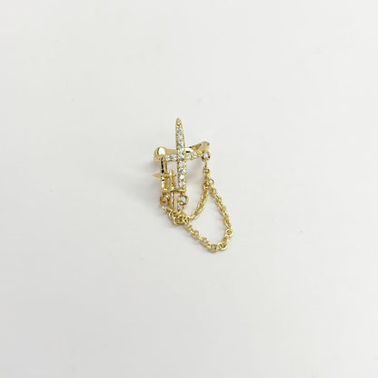 Lumora Non-Pierced Chain Ear Cuff