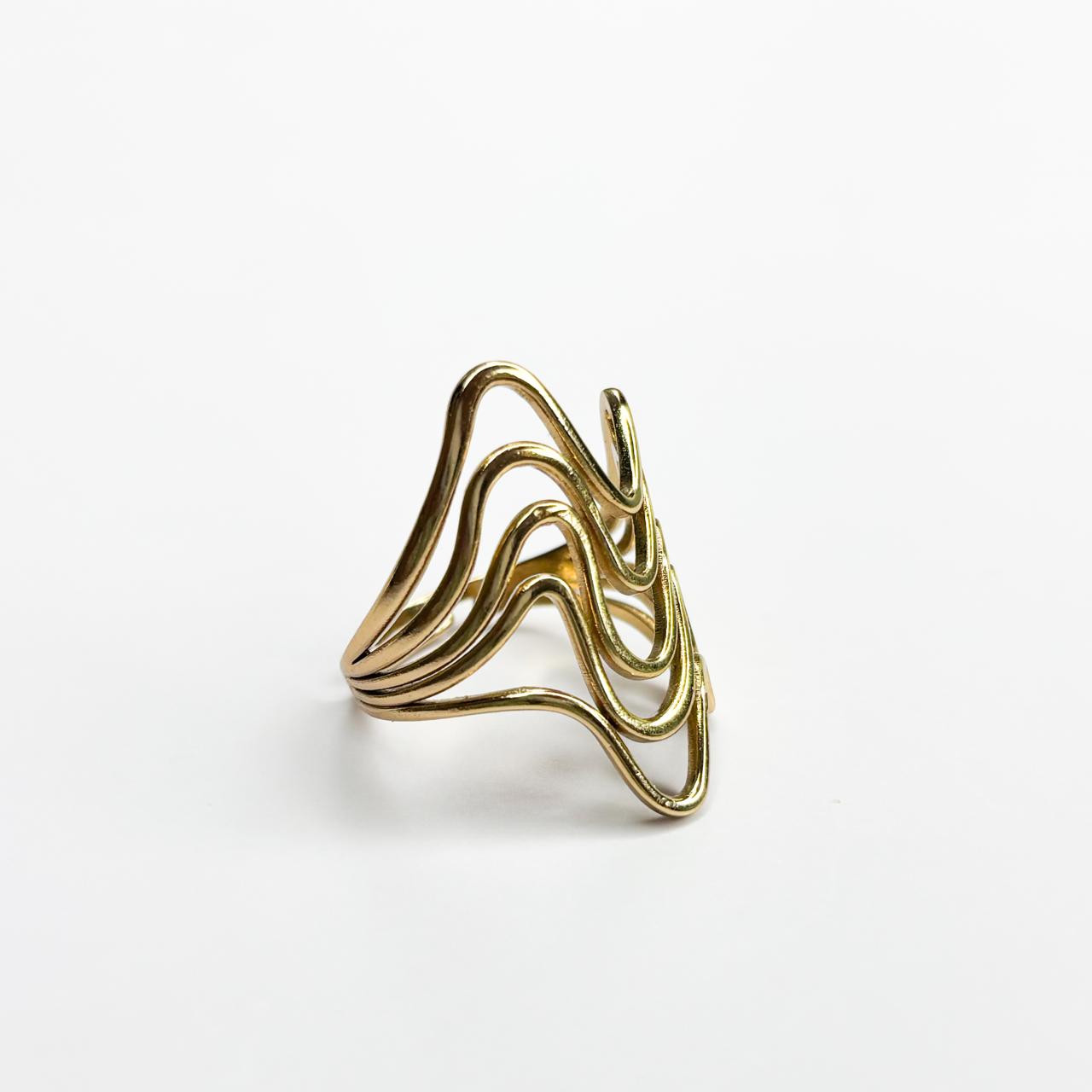 Eternal Wave Statement Ring