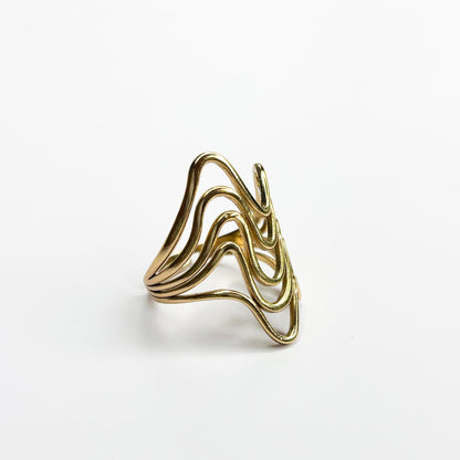 Eternal Wave Statement Ring