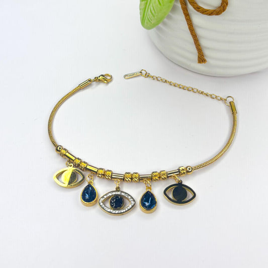 Evil Eye Charm Bracelet