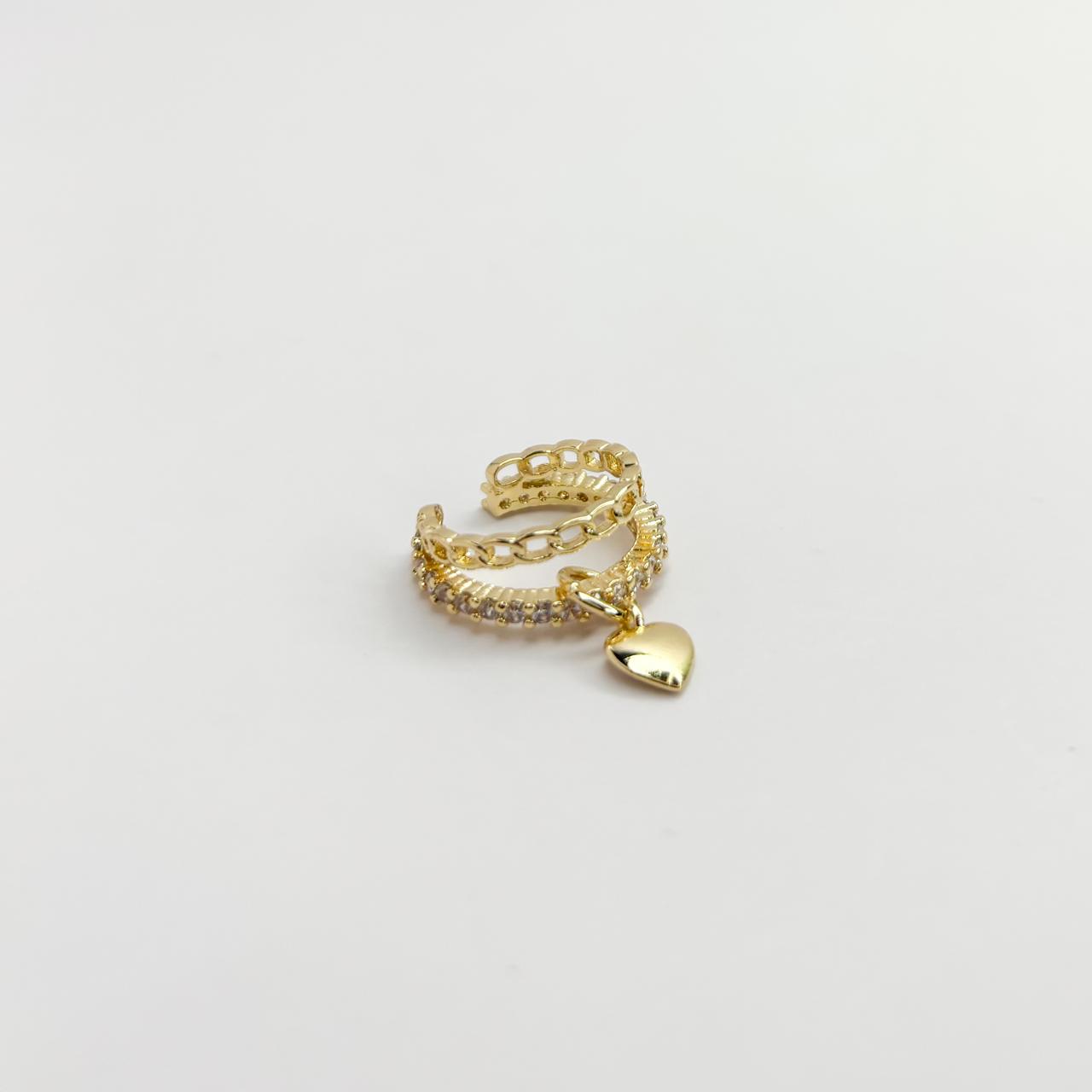Amor Drop Non-Pierced Ear Cuff