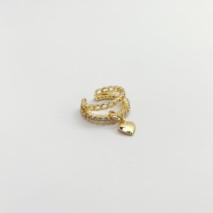 Amor Drop Non-Pierced Ear Cuff