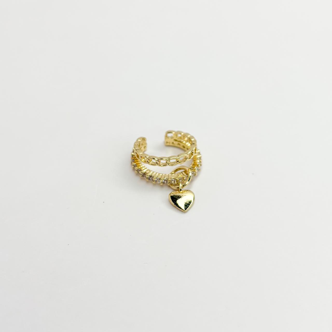 Amor Drop Non-Pierced Ear Cuff