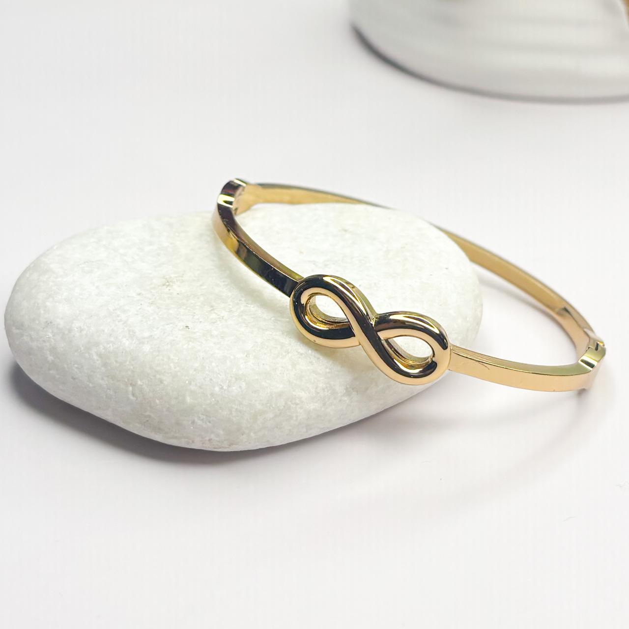 Infinity Bangle Bracelet