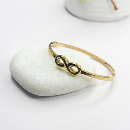 Infinity Bangle Bracelet