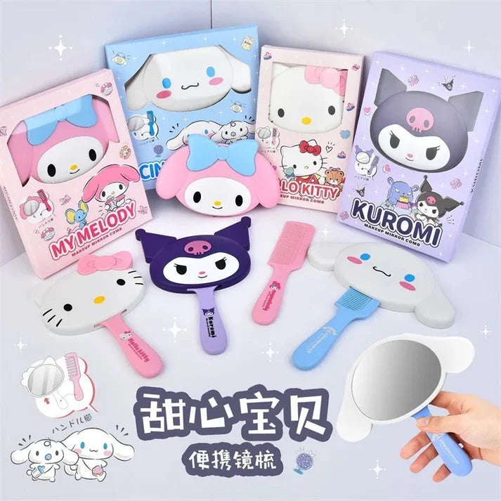 Sanrio Mirror & Comb Set