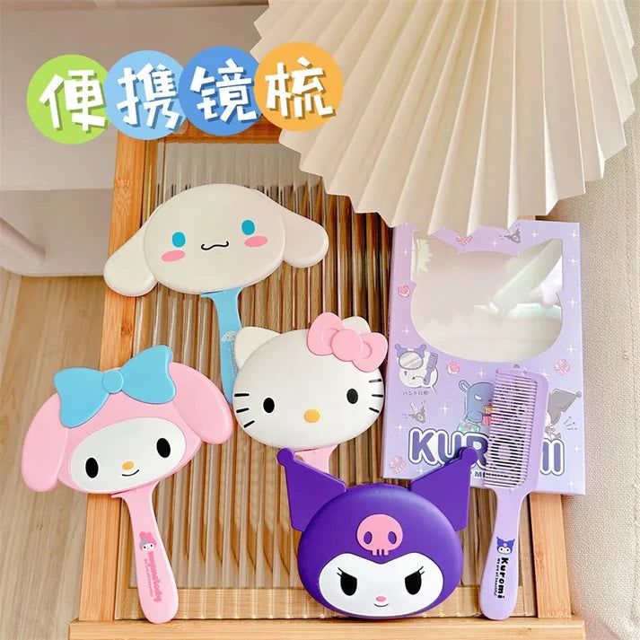 Sanrio Mirror & Comb Set