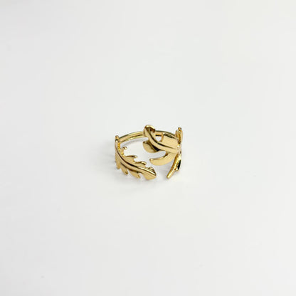 Majestic Leaf Statement Ring