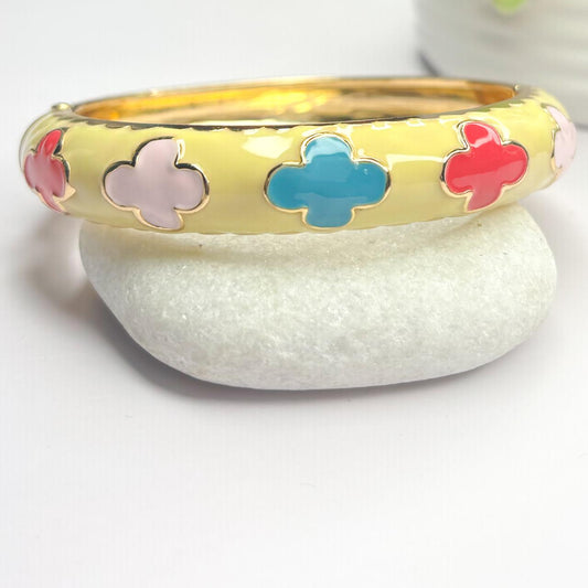 Clover Meenakari Kada - Multi Color