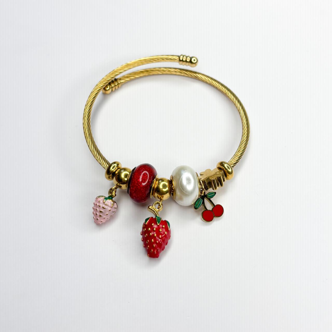Berry Babe Bangle Bracelet