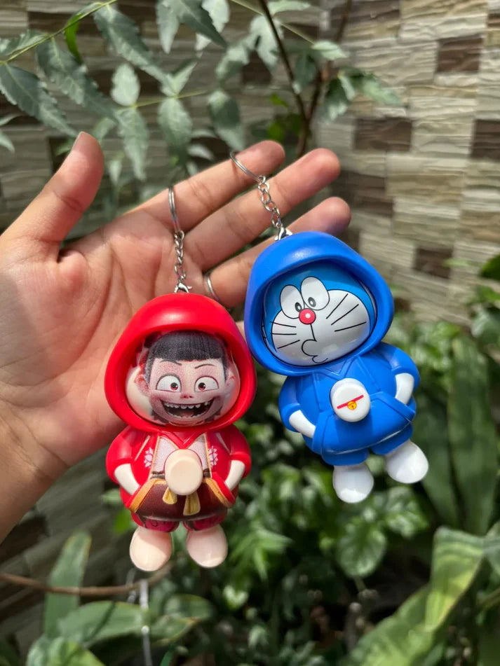Face Changing Keychain
