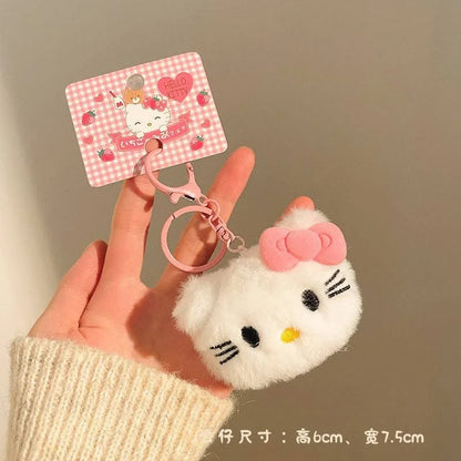 Hello Kitty Plush Keychain