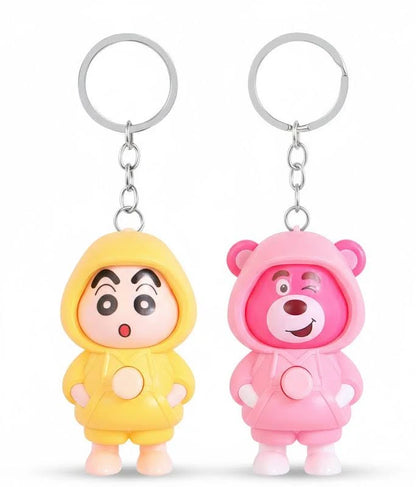 Face Changing Keychain