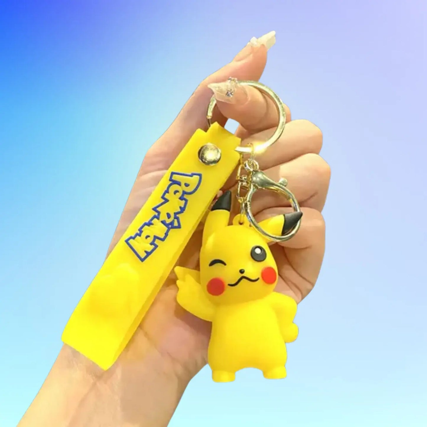 Pikachu Pokemon Keychain