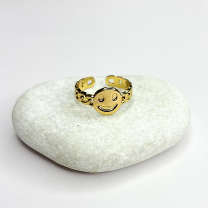 Statement Smiley Ring