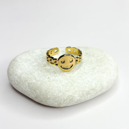 Statement Smiley Ring