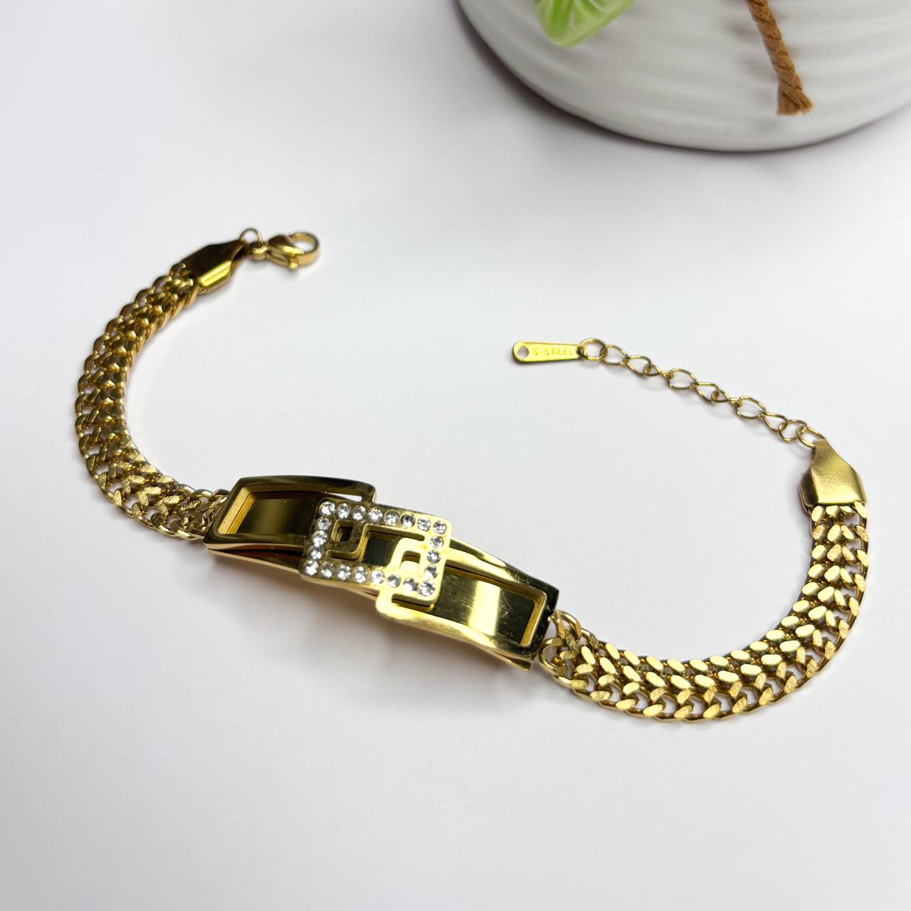 Golden Prism Bracelet