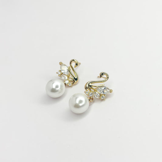 Swan Statement Earring