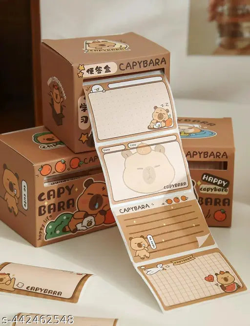 Capybara sticky notes blind box