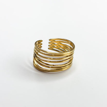 Statement Gimmel Ring